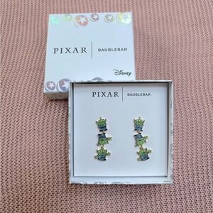 BaubleBar Green Alien from Toy Story earrings NEW